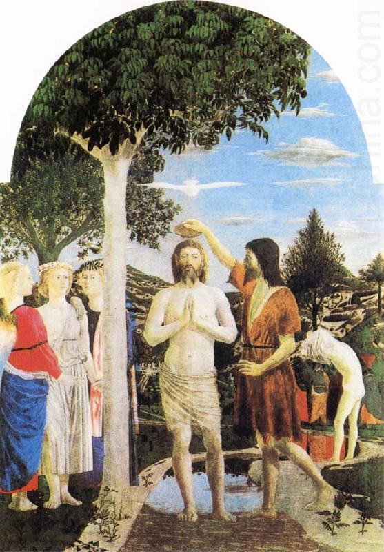 Piero della Francesca The Baptism of Christ china oil painting image